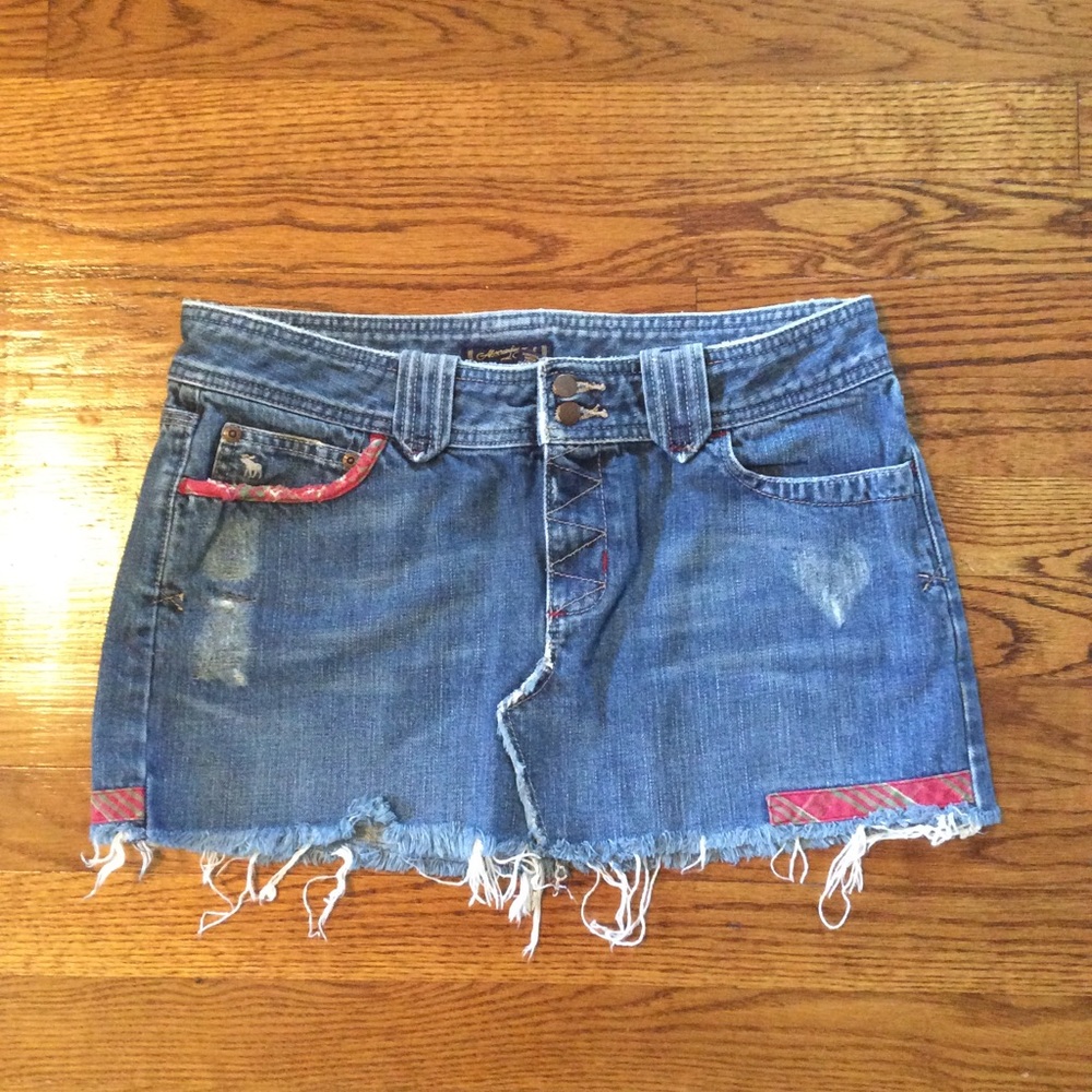 Abercrombie & Fitch Denim Mini Skirt